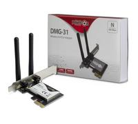 Scheda Rete Inter-Tech DMG-31 PCI Express 300 Mbit/s Wi-Fi 4 2,4 GHz