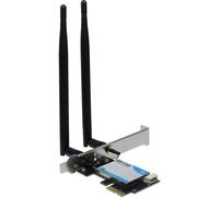 Scheda Rete Inter-Tech EP-132 PCI Express 600 Mbit/s Dual Band Wi-Fi Bluetooth 4.2