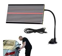Scheda riflettente per ammaccature, scheda USB ad alta definizione per rilevamento ammaccature auto, accessori portatili per riparazione di automobili, moto, superfici metalliche