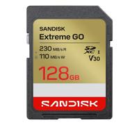 SCHEDA DI MEMORIA SD SANDISK Extreme GO, 128 GB, Video Speed Classe 30 (V30)