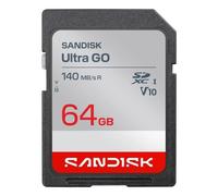 Scheda Sandisk Ultra GO 64GB SDXC UHS-I 140MB/s Class 10 V10