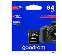 Scheda SD 64GB SDXC GoodRAM - blister retail - GR-S1A0-0640R12