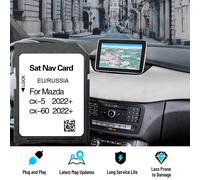 Scheda SD con Mappe di Navigazione EU RUSSIA 32GB per Mazda CX-5 CX-60 2022+ Accessori GPS Navi Spedizione Gratuita con Adesivo Antiappannamento