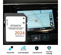 Scheda SD da 16 GB 8750A576 Aggiornamento mappa UK EU W-18 MMCS Multimedia per Mitsubishi ASX L200 Lancer Outlander Outlander PHEV Veicolo GPS