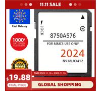 Scheda SD da 16 GB 8750A576 Aggiornamento mappa UK EU W-18 MMCS Multimedia per Mitsubishi ASX/L200/Lancer/Outlander/Outlander PHEV GPS per veicoli