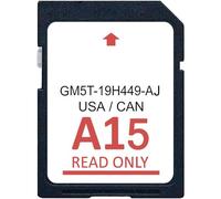 Scheda SD di navigazione A15 2024 Aggiornamento della mappa GPS, ultima versione GPS SD Map Card per Ford Lincoln, GM5T-19H449-AJ, mappe USA Canada
