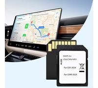 Scheda SD di navigazione KMV6 66 EZ1 aggiornata compatibile con CX-5 2024 CX-90 2024, ultima mappa della scheda SD di navigazione USA/CAN/MX