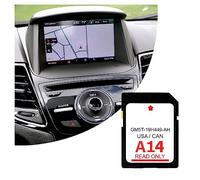 Scheda SD di navigazione per auto, scheda SD A14 compatibile con Ford Lincoln - GM5T-19H449-AH, sistema di navigazione per auto, scheda SD, aggiornamento mappe USA/Canada (A14)