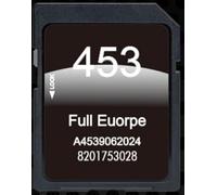 Scheda SD Europa 2025 - Compatibile con SMART 453 (COOL & MEDIA NAVIGATION P26)