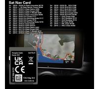Scheda SD Europa di navigazione per auto versione completa da 32 GB V20 per mappe satcard Mercedes A218 UK EU