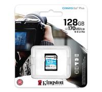 Scheda SD Kingston Canvas Go Plus SDXC UHS-I 32GB-512GB 100-170-300MB/s