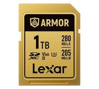 Lexar 1TB ARMOR GOLD UHS-II SDXC Memory Card IP68 R280/W210 (V60)