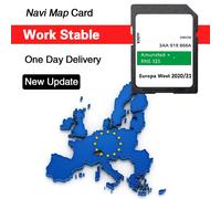 Scheda SD Mappe Europa Regno Unito 3AA 919866 Un GPS per Skoda Yeti Fabia Roomster Octavia Superb Car con navigazione RNS 315 Amunsted + 2021