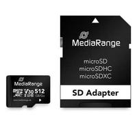 MediaRange SD MicroSD Card 512GB UHS-1 NEW