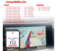 Scheda SD Navi Sync2 F12 2024 Kuga Mondeo S-Max C-Max Focus Sync2 HM5T-19H449-FG per auto Ford