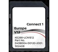 Scheda SD Navigazione GPS Europa 2022 V12 - Base dati Q3.2020 - D43BD04-D0120-2001 compatibile con Nissan Connect 1 LCN1