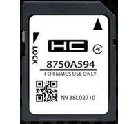 Scheda SD Navigazione GPS Europa - 2024.A compatibile con Mitsubishi - MMCS W15 W17 (A594)