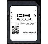 Scheda SD Navigazione GPS Europa - 2025.A compatibile con Mitsubishi - MMCS W18 (A576)