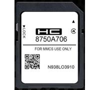Scheda SD Navigazione GPS Europa - 2025.A compatibile con Mitsubishi - MMCS W19 (A706)