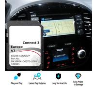 Scheda SD per Nissan Connect 3, scheda SD V7, aggiornamento mappe navigatore satellitare 2022, mappe Europa
