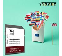 Scheda SD per Seat Leon 5F Ibiza Leon Car GEN2 Sat Navigazione MIB2 Mappe del sistema Aggiornamento Europa UK 2025 V22 Accessori GPS