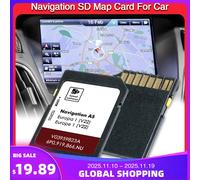 Scheda SD per Seat Leon 5F Ibiza Leon MIB2 GEN2 Mappe del sistema di navigazione Sat con accessori Europa UK 2025 V22