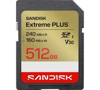 Scheda SD SANDISK Extreme Plus SD UHS-I 512GB 240MB/s U3 V30