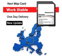 Scheda SD Sat Nav Connect 2 V6 2021 2022 Nota Juke Leaf Micra E-NV200 Mappa UK EU per scheda da strada per auto Nissan