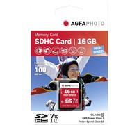Scheda SDHC AgfaPhoto 16 GB classe ad alta velocità 10 UHS I U1 V10