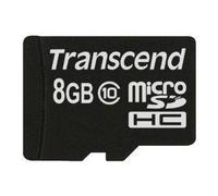 TS8GUSDC10 - Scheda di memoria MicroSDHC 8GB, Transcend, classe 10