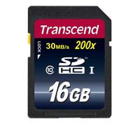 TS16GSDHC10 - Scheda di memoria SDHC da 16 GB, Transcend Class 10 (Premium)