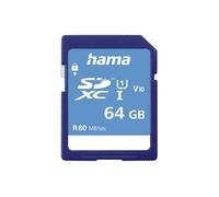 Scheda SDXC 64GB CL.10 UHS-I 80MB, confezione FIN