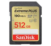 Scheda SDXC Sandisk SDSDXWV-512G-GNCIN Extreme PLUS 512GB UHS-I U3 V30 190MB/s