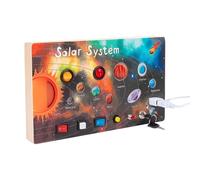 Scheda Sensoriale Per Bambini - Strumento Educativo Fidget Spaziale Per Sviluppo Motorio | Giocattolo Colorato Di Apprendimento Sensoriale Per Casa E Uscite, Tavola Per Coordinazione
