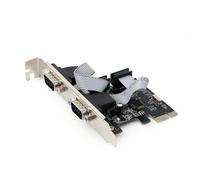 Scheda seriale Gembird SPC-22 PCIe 2x RS-232 Low Profile Velocità 16 Mbit/s