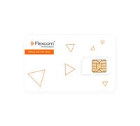Scheda SIM dati Flexcom SIMGL6M per localizzatore GPS per uso internazionale per 6 mesi
