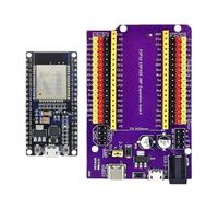 Scheda STM32 Scheda MCU32 Breakout Scheda di espansione NodeMCU-32S WiFi | Viola Multifunzionale per lo Sviluppo IoT MicroPython Smart Home Automation FAI DA TE Elettronica Progetti Kit Robot