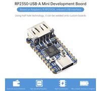 Scheda sviluppo Raspberry Pi RP2350A con microcontrollore a doppia architettura·