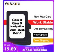 Scheda TF per Lexus CT/ES/GS/IS/LS/LX/NX/RC Versione 1 GEN8 GEN9 Europa Gran Bretagna Mappe 2024/2025 Sat Nav Navigazione GPS PW675-00A83