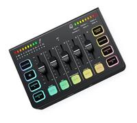 Scheda Trasportabile A Multipli Con Standard Qualità Da Studio Per L'osservazione Diretta Per La Trasmissione Podcast Spettacoli Dal Scheda USB Con Cancellazione Del Rumore