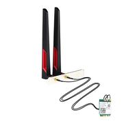 Scheda Tri Band WiFi 6E AX210 con Antenna 10DB BT5.3 5Ghz/6G/2.4G 5374Mbps1565