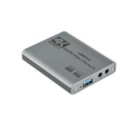 Scheda Video 4K USB per HDTV, Registratore Video Grabber per Videocamera di Gioco