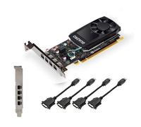 Scheda video Pny NVIDIA Quadro P1000 DVI - 128bit - 4GB GDDR5 - 4x DisplayPort 1