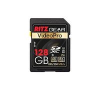Scheda video Pro SD UHS-II 128 GB SDXC U3 V90 A1, scheda SD professionale ad alte prestazioni (R 280 mb/s 250 mb/s W) per DSLR avanzate, ben adatta per video, compresi 4K, 8K, 3D, Full HD Video