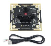 Scheda webcam HD - Videocamera Web per PC, webcam USB 2.0, grandangolare, fotocamera industriale | HD 720P USB Camera riconoscimento facciale telecamera di sicurezza per Ov5640 Modulo fotocamera 4k