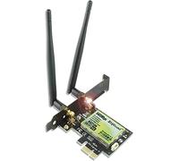 Scheda WiFi 6E 5400Mbps WiFi 6E AX210, Bluetooth5.2, Scheda WiFi 6 PCIe 6G/5G/2.4G Per PC Windows 11/10(64Bit)