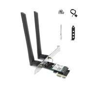 Scheda WiFi 6E PCIe AX210 WiFi, adattatore wireless Tri-Band AX210 con Bluetooth 5.3