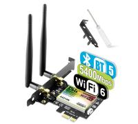 Scheda WiFi 6E Scheda di rete 5400Mbp/s Adattatore Wireless PCI Express AX210N