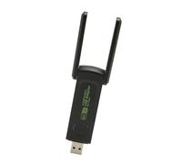 Scheda WiFi, Adattatore WiFi USB per PC Desktop, Dongle WiFi con Doppia Antenna Dual Band 2.4G 5G da 1300 Mbps, Adattatore di Rete Wireless per Win XP/7/8/8.1/10