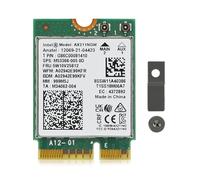 Scheda WiFi AX211NGW, Adattatore WiFi 6E M.2 CNVio2 con Bluetooth 5.3, MU-MIMO, WiFi tri-banda fino a 2,4 Gbps per computer portatile, supporta solo con processore Gen 12+